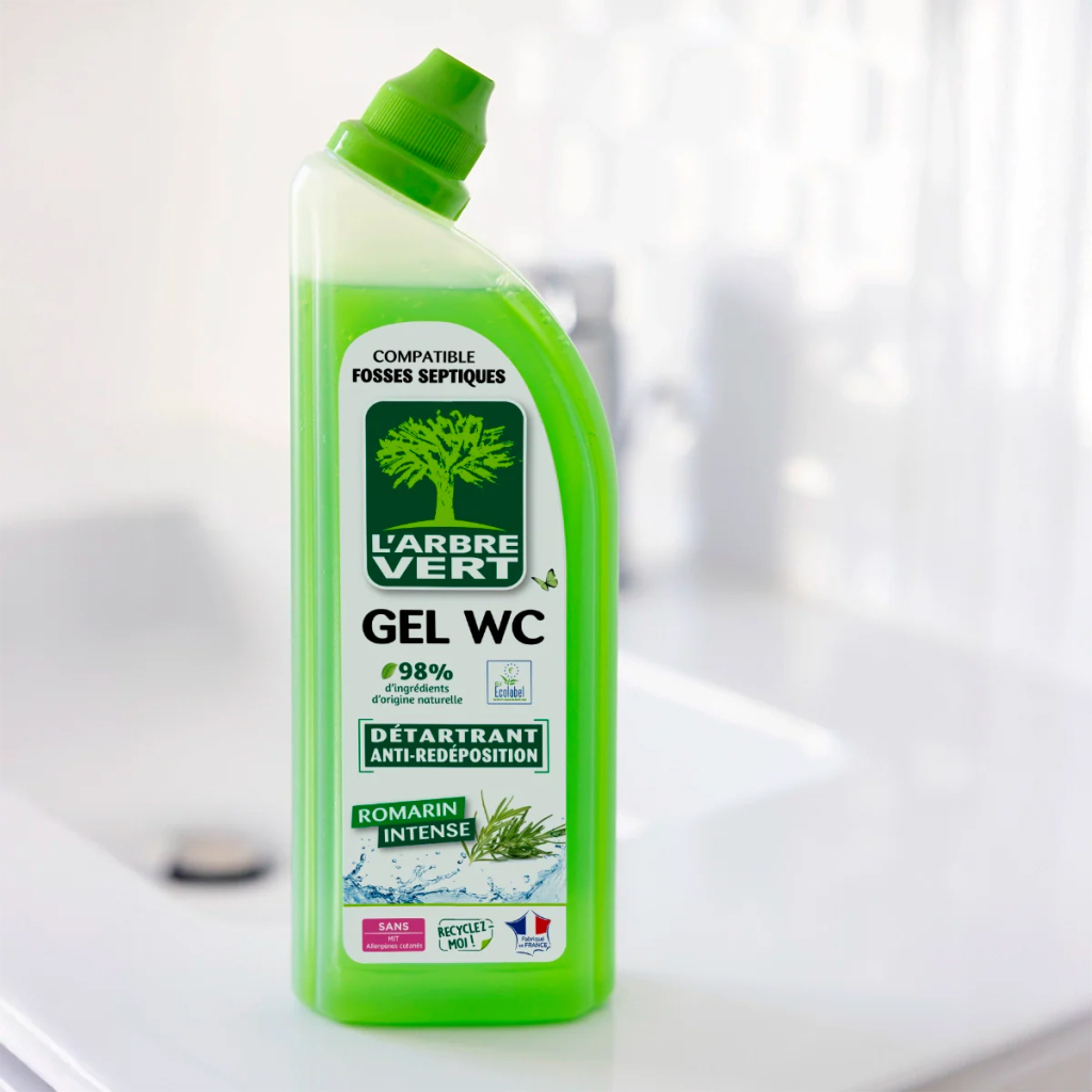 Засіб для чищення унітазу L'Arbre Vert Розмарин 750 мл (3450601046896) - фото 2 Засіб для чищення унітазу L'Arbre Vert Розмарин 750 мл (3450601046896) - фото 2