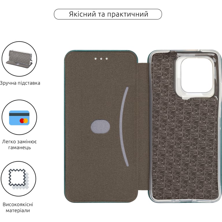 Чохол до мобільного телефона Armorstandart G-Case Motorola G86 5G Green (ARM86704) - фото 3
