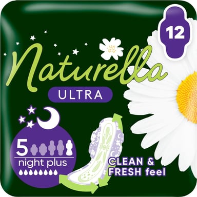 Гігієнічні прокладки Naturella Ultra Night Plus 12 шт. (8700216882347)