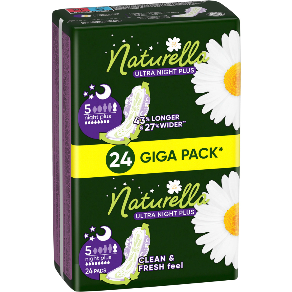 Гігієнічні прокладки Naturella Ultra Night Plus 24 шт. (8700216882378) - фото 2 Гігієнічні прокладки Naturella Ultra Night Plus 24 шт. (8700216882378) - фото 2