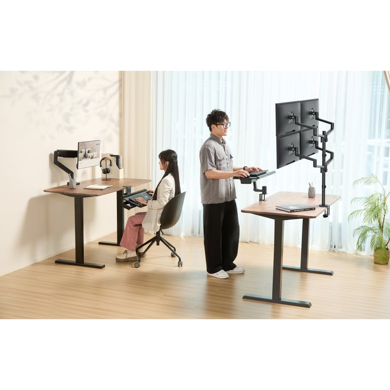 Органайзер для столу OfficePro Sit-stand keyboard tray (KT163B) - фото 4