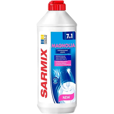 Засіб для ручного миття посуду Sarmix Magnolia 500 мл (4820268103710) - фото 1