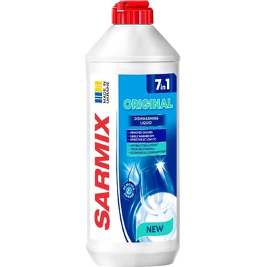 Засіб для ручного миття посуду Sarmix Original 500 мл (4820268103635) - фото 1
