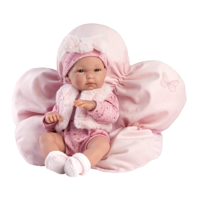 Пупс Llorens Bimba Con Cojin Rosa, 35 см (63592) - фото 2
