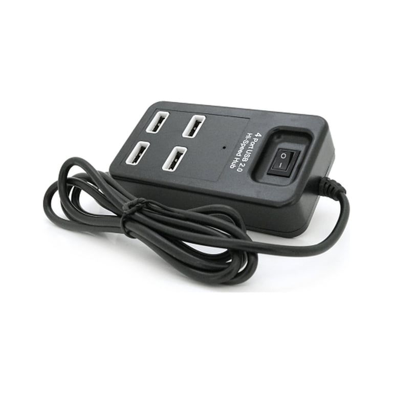 Концентратор Voltronic USB 2.0 to 4xUSB black (YT-HWS4-B) - фото 3