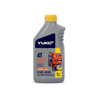 Моторна олива Yuko POWER SYNT 4T 10W-40 API SL/CF 1л (4823110405499)
