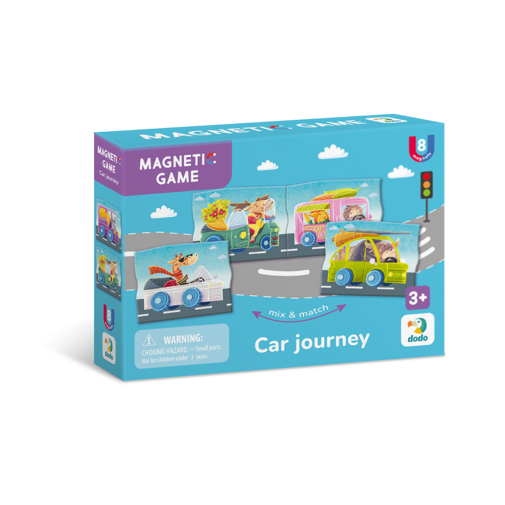 Навчальний набір DoDo Магнітна гра Автомобільна подорож (200253) Навчальний набір DoDo Магнітна гра Автомобільна подорож (200253)