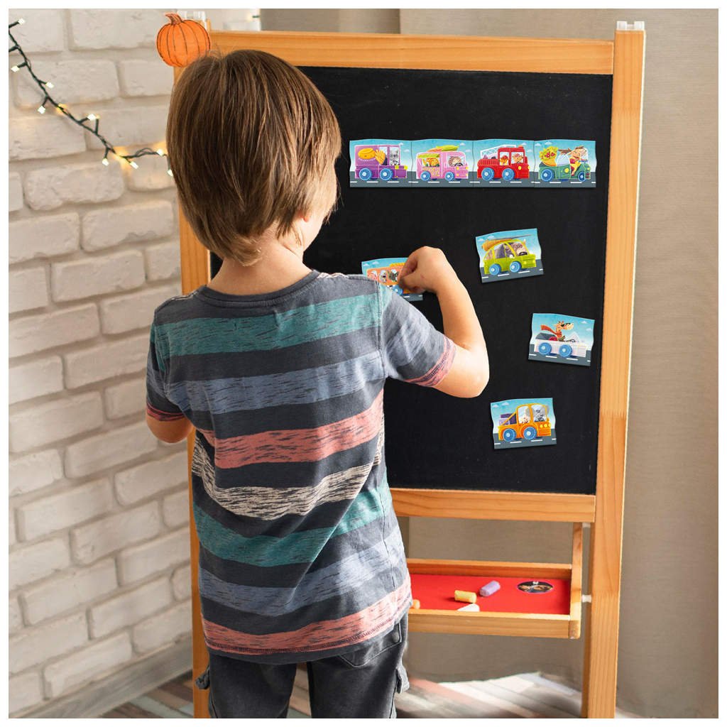 Навчальний набір DoDo Магнітна гра Автомобільна подорож (200253) - фото 6 Навчальний набір DoDo Магнітна гра Автомобільна подорож (200253) - фото 6