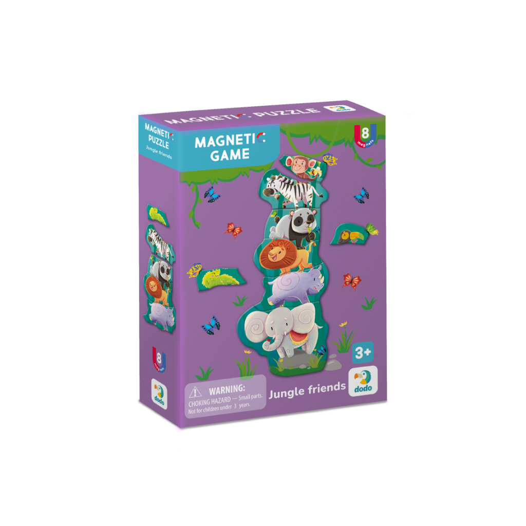 Навчальний набір DoDo Магнітна гра Друзі з джунглів (200256) Навчальний набір DoDo Магнітна гра Друзі з джунглів (200256)