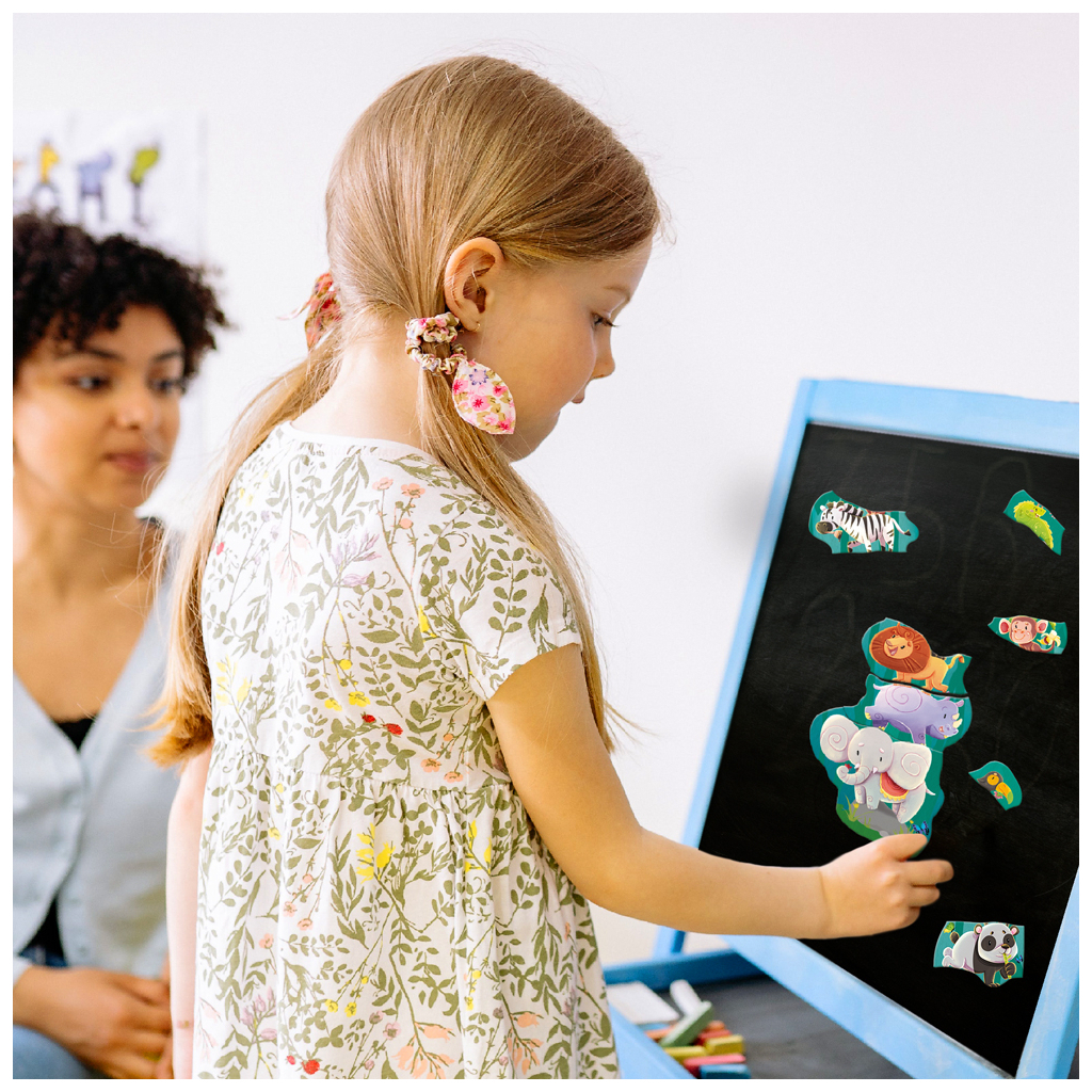 Навчальний набір DoDo Магнітна гра Друзі з джунглів (200256) - фото 6 Навчальний набір DoDo Магнітна гра Друзі з джунглів (200256) - фото 6