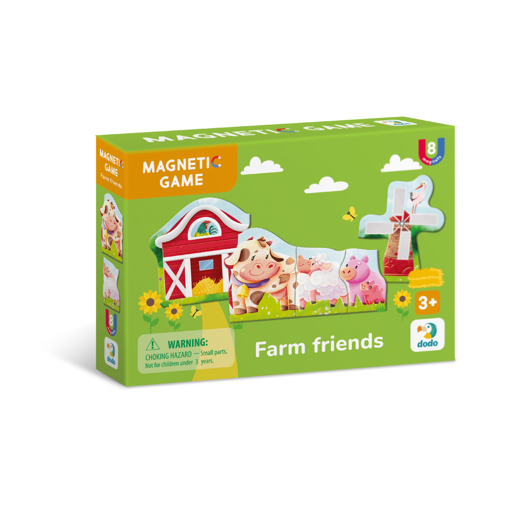 Навчальний набір DoDo Магнітна гра Друзі з ферми (200255) Навчальний набір DoDo Магнітна гра Друзі з ферми (200255)