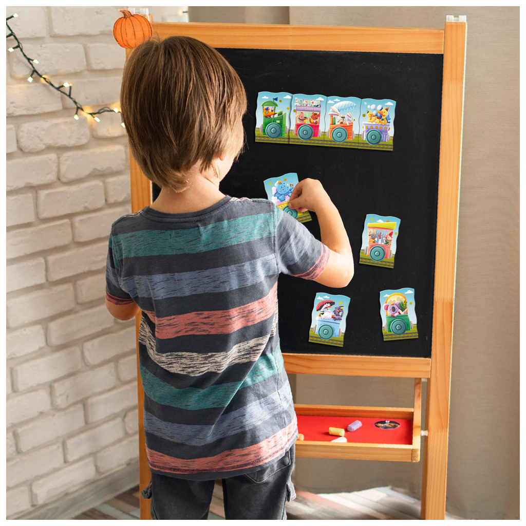 Навчальний набір DoDo Магнітна гра Подорож потягом (200254) - фото 5 Навчальний набір DoDo Магнітна гра Подорож потягом (200254) - фото 5