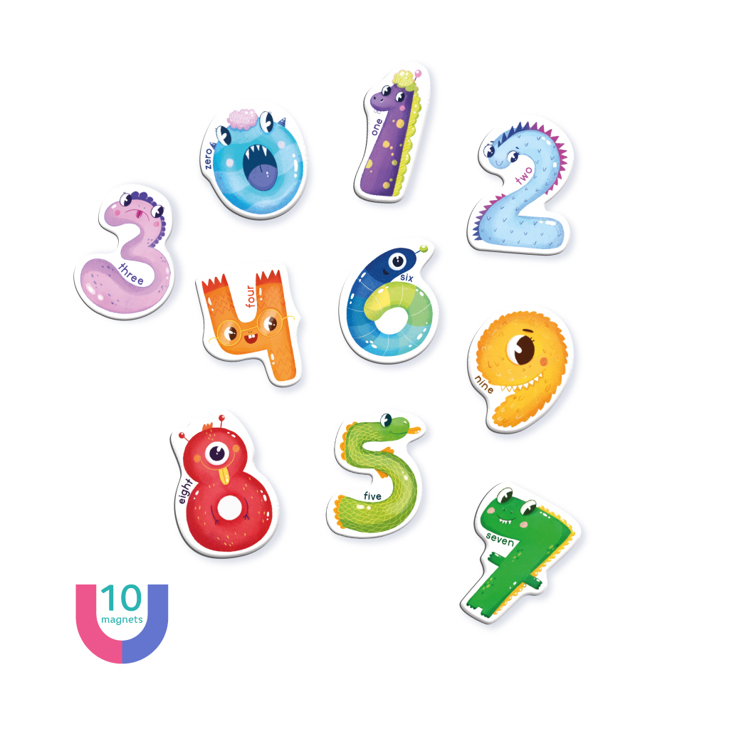 Навчальний набір DoDo Магнітна гра Цифри (200204) - фото 4 Навчальний набір DoDo Магнітна гра Цифри (200204) - фото 4