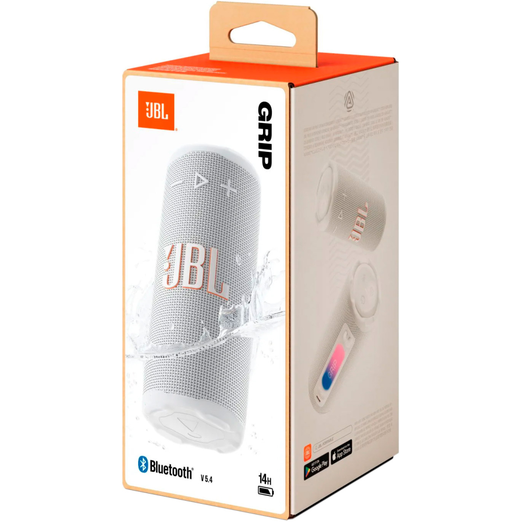 Акустична система JBL Grip White (JBLGRIPWHT) - фото 7 Акустична система JBL Grip White (JBLGRIPWHT) - фото 7