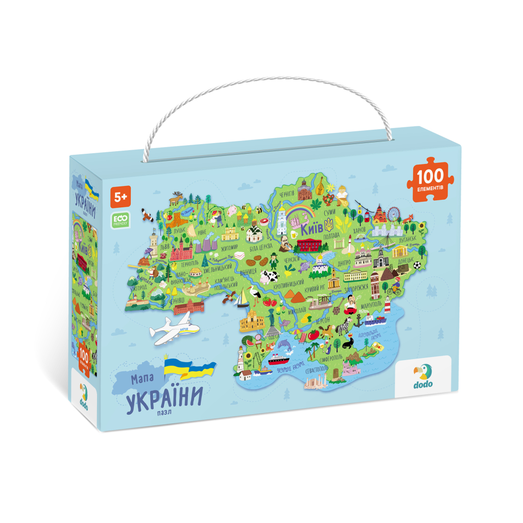 Пазл DoDo Мапа України (300267) Пазл DoDo Мапа України (300267)