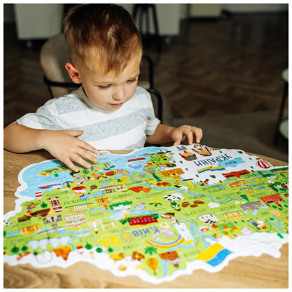 Пазл DoDo Мапа України (300267) - фото 7 Пазл DoDo Мапа України (300267) - фото 7