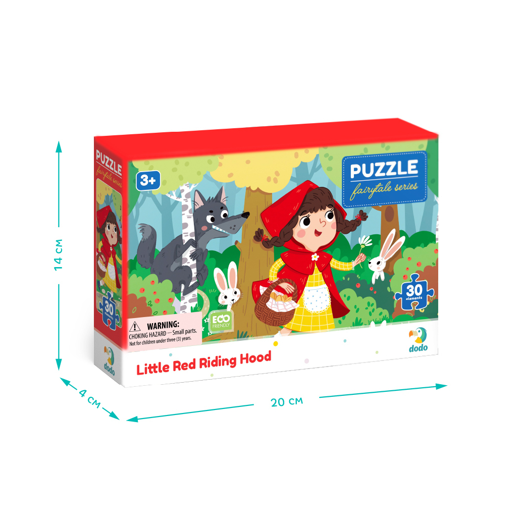 Пазл DoDo Червона шапочка, 30 елементів (300694) - фото 5 Пазл DoDo Червона шапочка, 30 елементів (300694) - фото 5