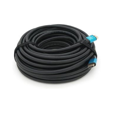 Кабель мультимедійний HDMI M to HDMI M 15.0m V2.0 4Kx2K black Merlion (YT-HDMI(M)/(M)4KV2.0-15m/19121) - фото 1