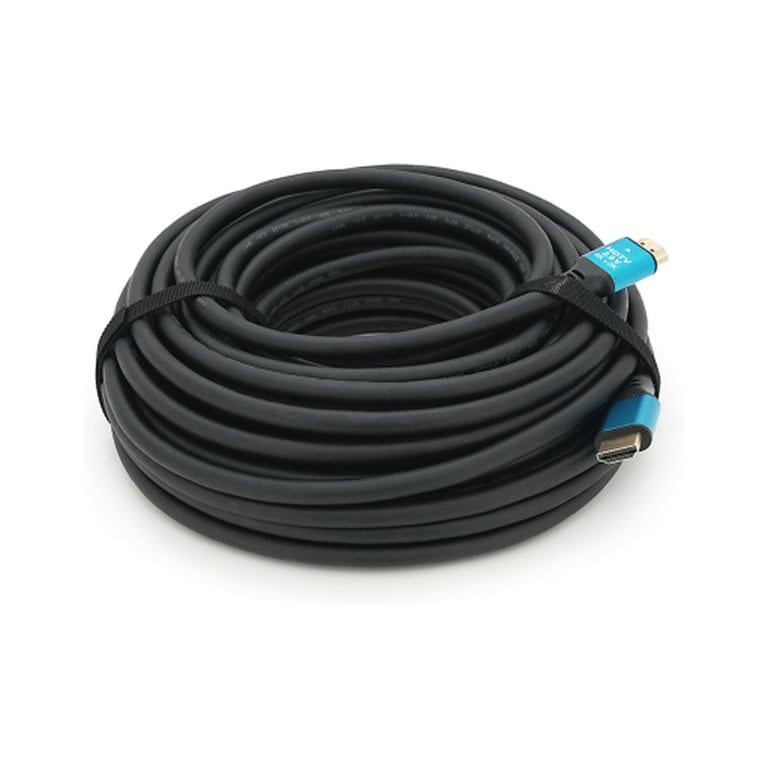 Кабель мультимедійний HDMI M to HDMI M 15.0m V2.0 4Kx2K black Merlion (YT-HDMI(M)/(M)4KV2.0-15m/19121) - фото 1