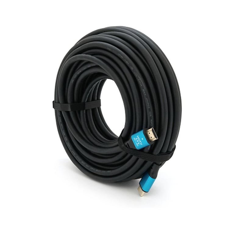 Кабель мультимедійний HDMI M to HDMI M 20.0m V2.0 4Kx2K black Merlion (YT-HDMI(M)/(M)4KV2.0-20m/19122) - фото 2