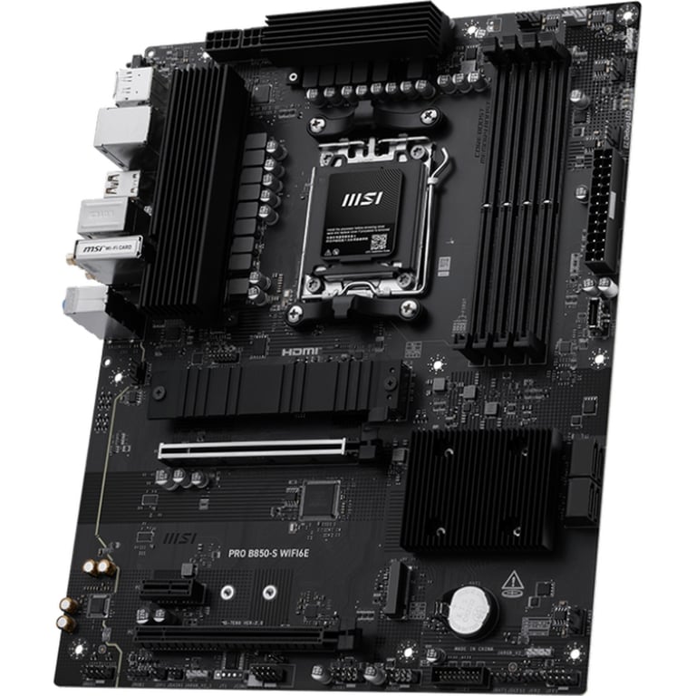 Материнська плата MSI PRO B850-S WIFI6E - фото 4