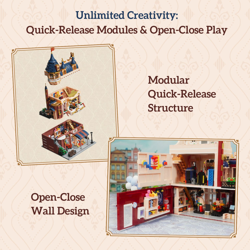 Конструктор Pantasy Магазин іграшок (85031) - фото 4 Конструктор Pantasy Магазин іграшок (85031) - фото 4