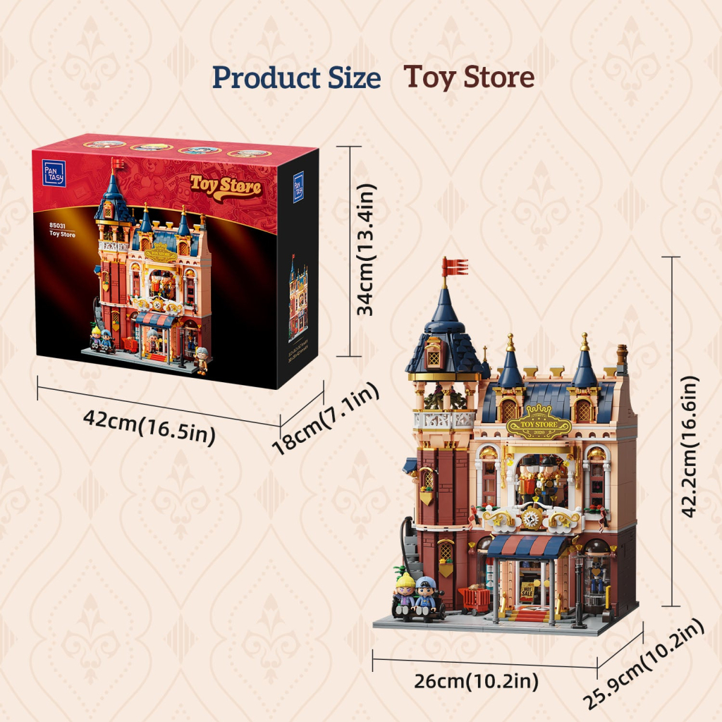 Конструктор Pantasy Магазин іграшок (85031) - фото 6 Конструктор Pantasy Магазин іграшок (85031) - фото 6