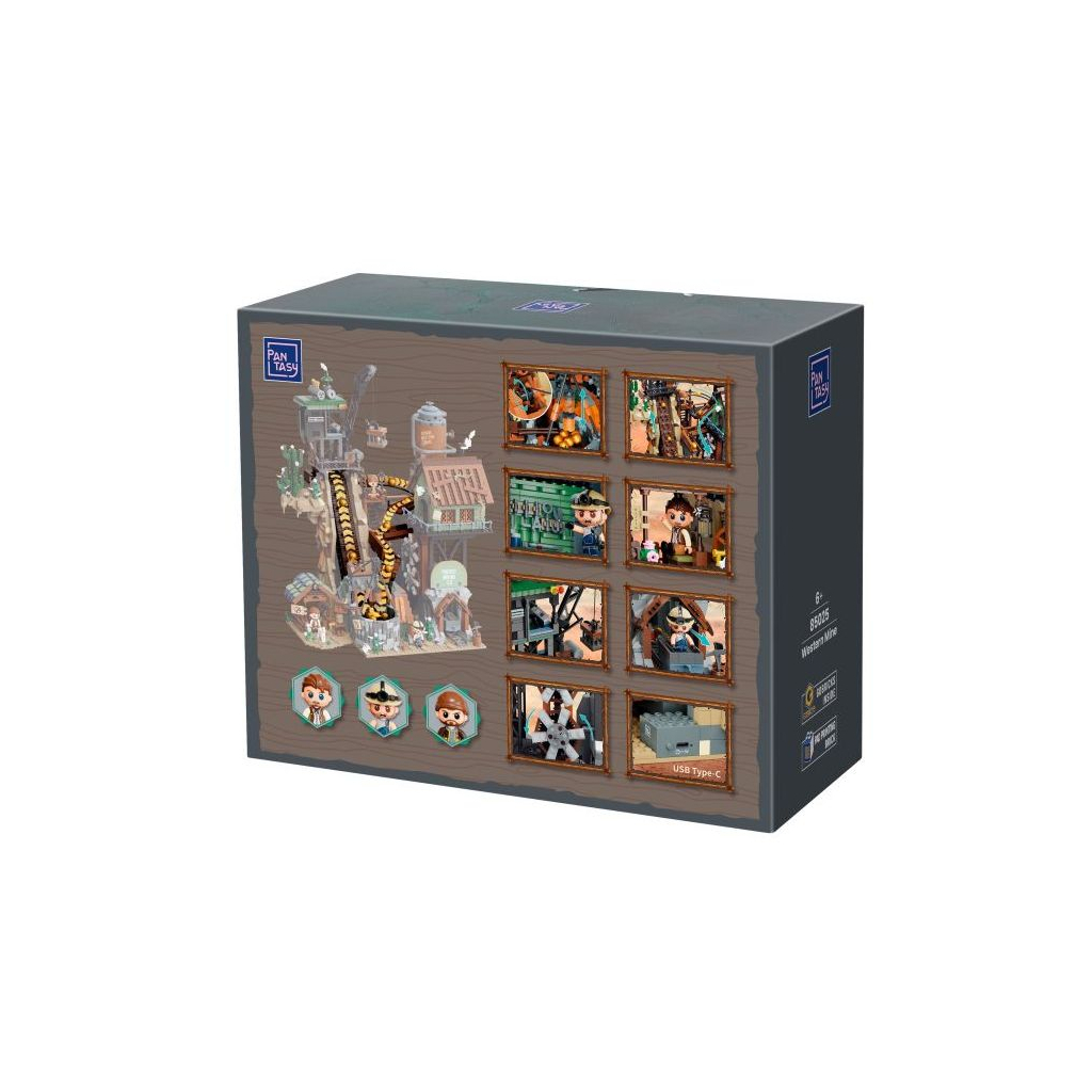 Конструктор Pantasy Шахта GBC-Western (85025) - фото 10 Конструктор Pantasy Шахта GBC-Western (85025) - фото 10