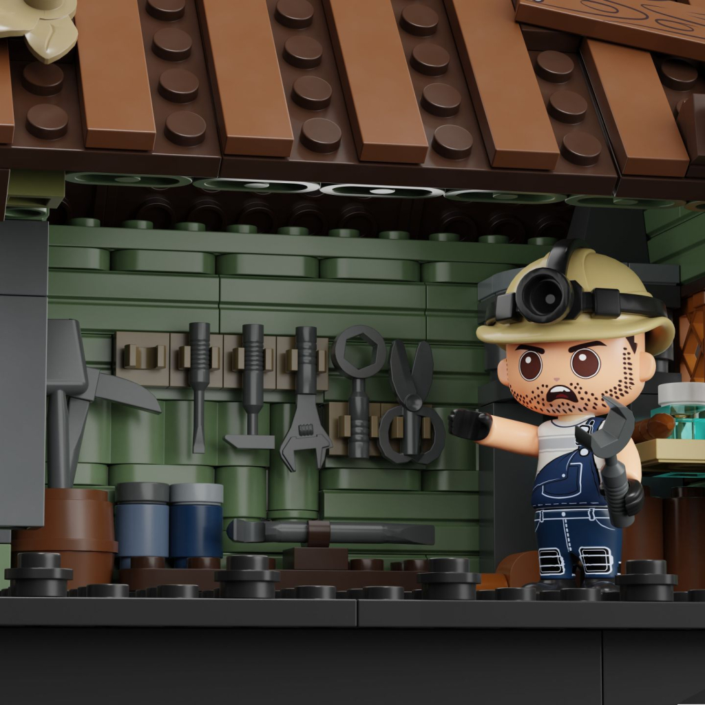 Конструктор Pantasy Шахта GBC-Western (85025) - фото 6 Конструктор Pantasy Шахта GBC-Western (85025) - фото 6