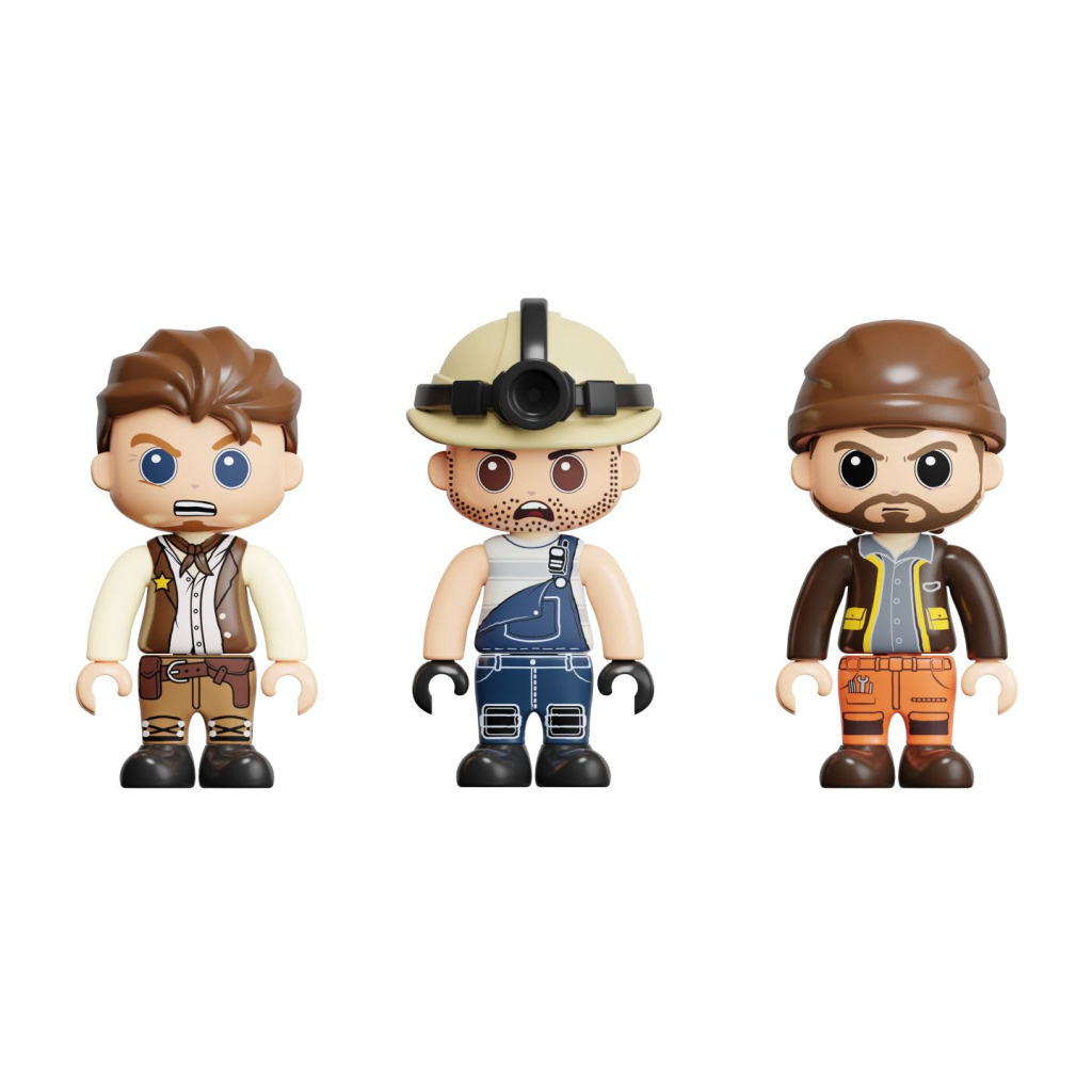 Конструктор Pantasy Шахта GBC-Western (85025) - фото 8 Конструктор Pantasy Шахта GBC-Western (85025) - фото 8