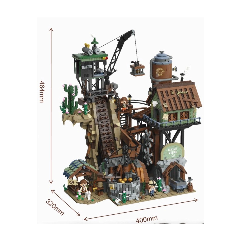 Конструктор Pantasy Шахта GBC-Western (85025) - фото 9 Конструктор Pantasy Шахта GBC-Western (85025) - фото 9