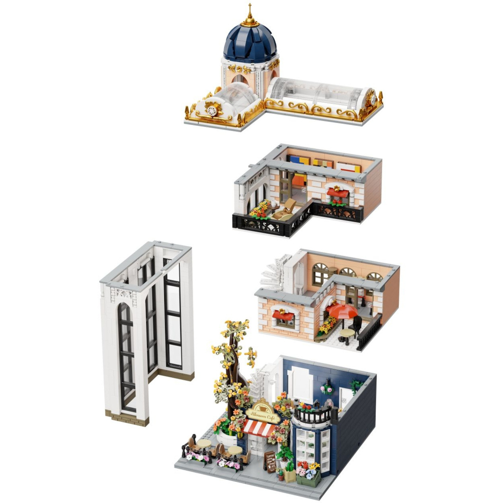 Конструктор Pantasy Кафе "Блоссом" (85032) - фото 6 Конструктор Pantasy Кафе "Блоссом" (85032) - фото 6