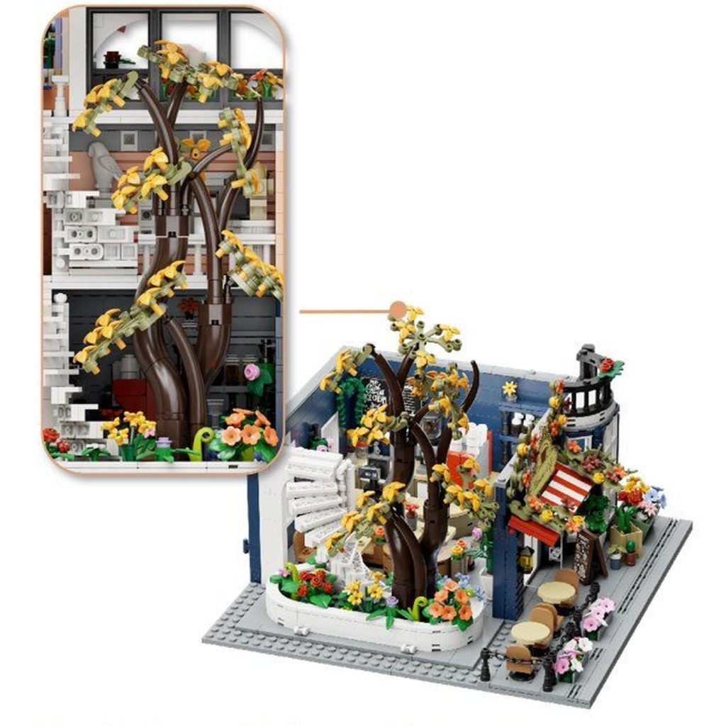 Конструктор Pantasy Кафе "Блоссом" (85032) - фото 8 Конструктор Pantasy Кафе "Блоссом" (85032) - фото 8