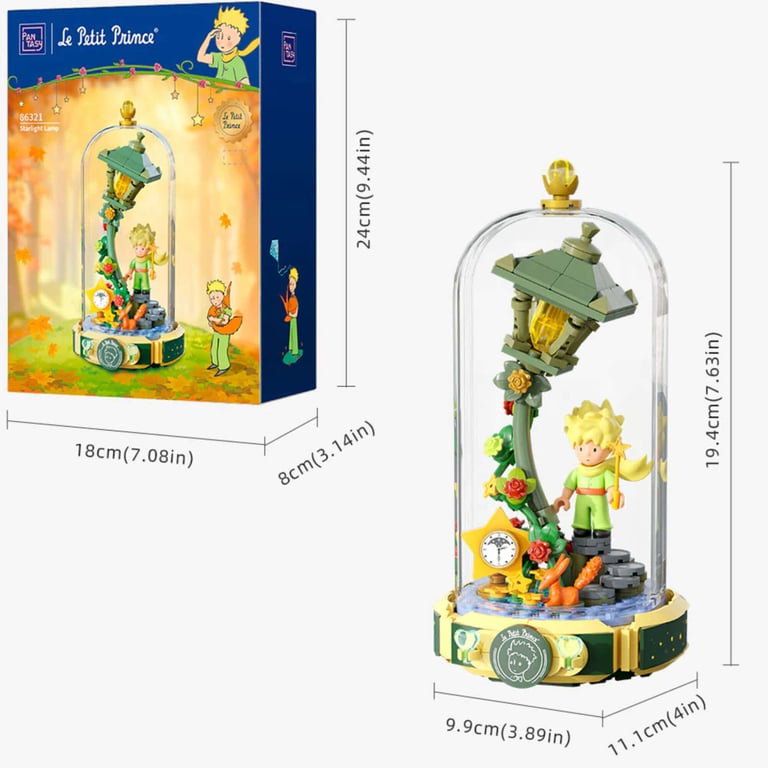 Конструктор Pantasy Le Petit Prince Серія Вічність лампа (86321) - фото 3