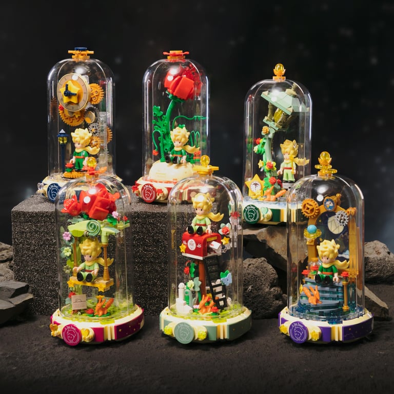 Конструктор Pantasy Le Petit Prince Серія Вічність- гойдалка Троянда (86322) - фото 4