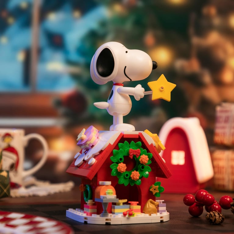 Конструктор Pantasy Snoopy Різдвяна ялинка (86909) - фото 3