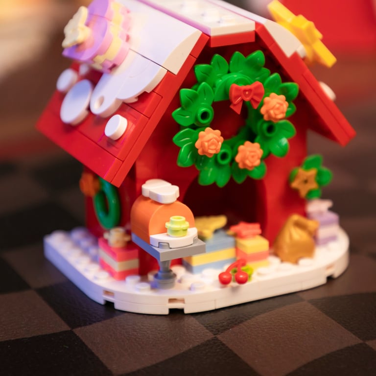 Конструктор Pantasy Snoopy Різдвяна ялинка (86909) - фото 4