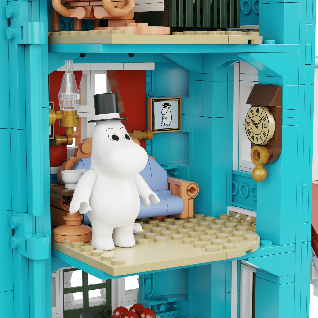 Конструктор Pantasy Moomin Будиночок Мумі-тролів (87201) - фото 3 Конструктор Pantasy Moomin Будиночок Мумі-тролів (87201) - фото 3