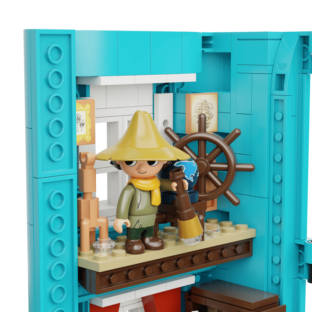 Конструктор Pantasy Moomin Будиночок Мумі-тролів (87201) - фото 4 Конструктор Pantasy Moomin Будиночок Мумі-тролів (87201) - фото 4