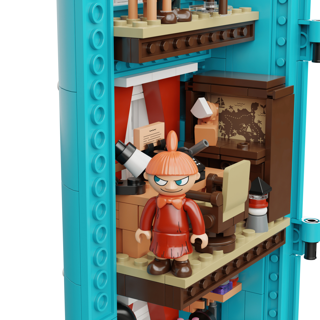 Конструктор Pantasy Moomin Будиночок Мумі-тролів (87201) - фото 5 Конструктор Pantasy Moomin Будиночок Мумі-тролів (87201) - фото 5