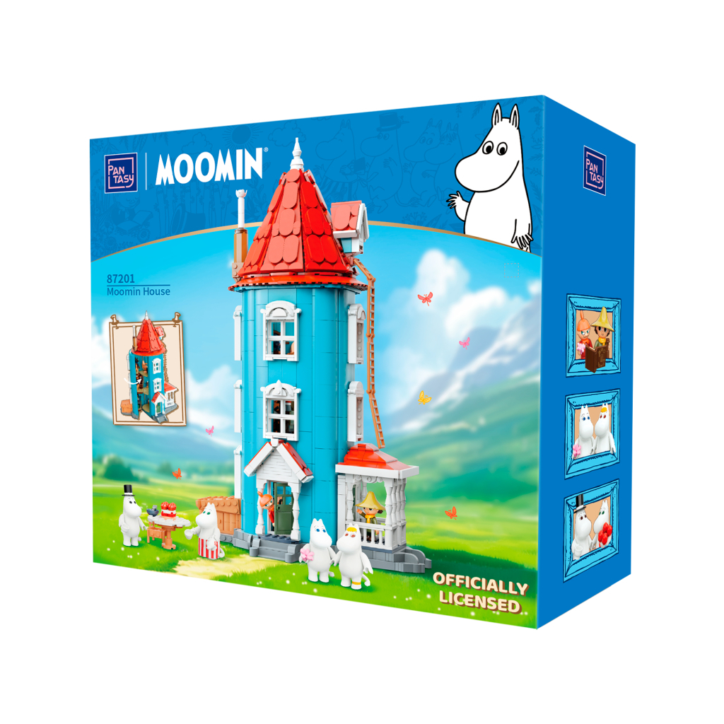 Конструктор Pantasy Moomin Будиночок Мумі-тролів (87201) - фото 7 Конструктор Pantasy Moomin Будиночок Мумі-тролів (87201) - фото 7