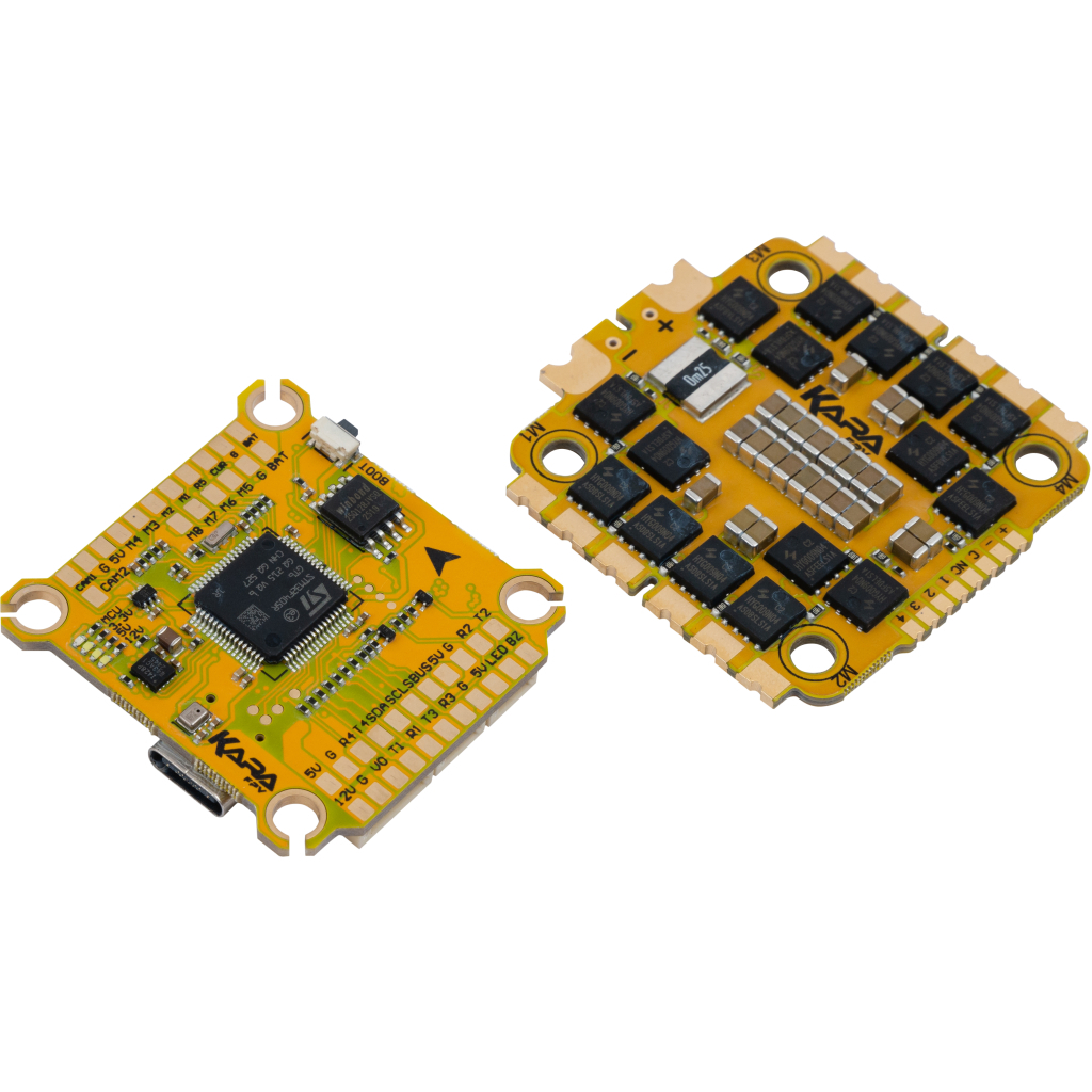 Політний стек KaraFPV Golden F405 + 65A ESC 3-8S Політний стек KaraFPV Golden F405 + 65A ESC 3-8S