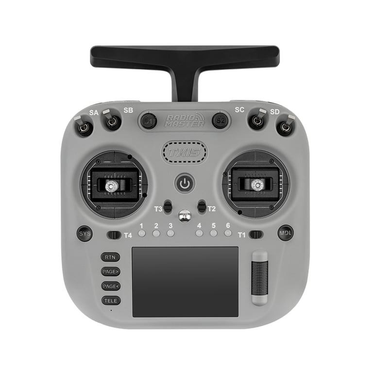 Пульт управління для дрона RadioMaster TX15 Radio Controller ELRS M2 (TX15-ST-GRY) - фото 1