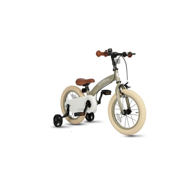 Дитячий велосипед QPlay Miniby 3 в1, біговел 14",Grey-Green (CB01MiniBy14GreyGreen) - фото 1