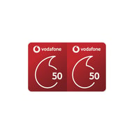 Картка поповнення рахунку Vodafone 50 (USGMPJB00100011__V) - фото 1