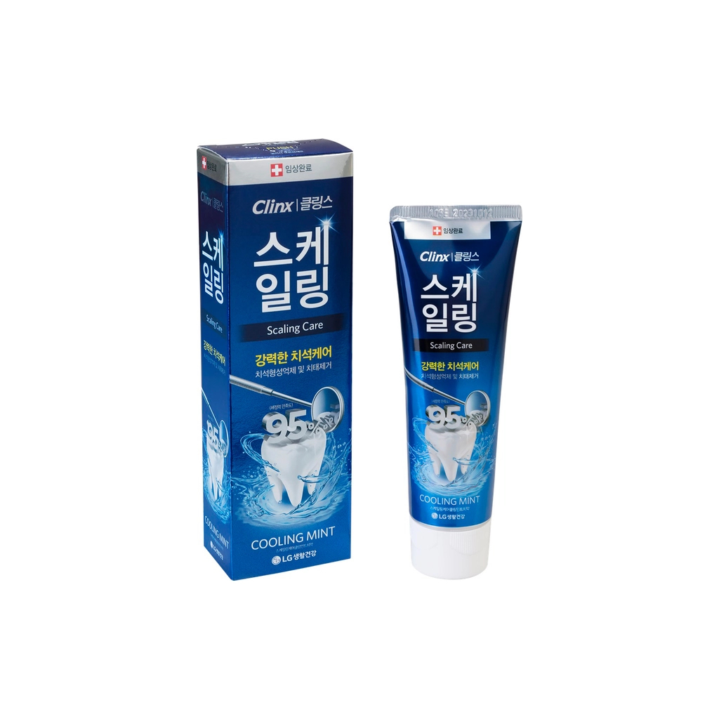 Зубна паста LG Perioe Clinx Cooling Mint Toothpaste 120 г (8801051072839) - фото 1