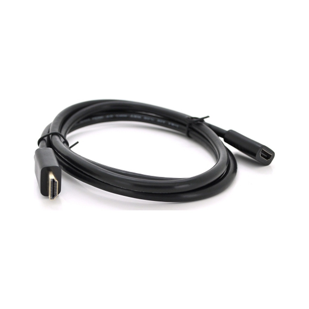 Кабель мультимедійний HDMI M to HDMI F 1.5m V2.0 VEGGIEG (HF-1.5) Кабель мультимедійний HDMI M to HDMI F 1.5m V2.0 VEGGIEG (HF-1.5)