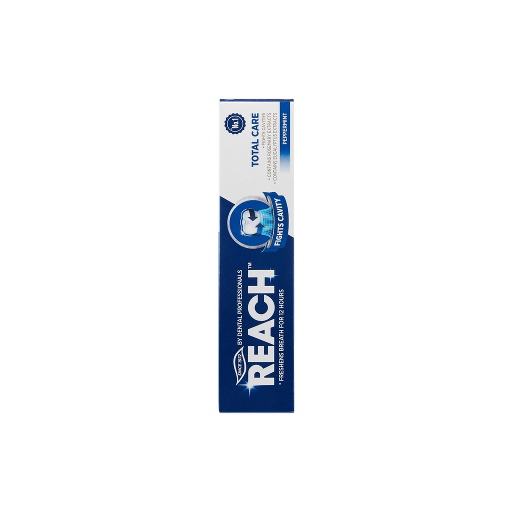 Зубна паста Reach Total Care Peppermint 150 г (8801051313468) - фото 2 Зубна паста Reach Total Care Peppermint 150 г (8801051313468) - фото 2