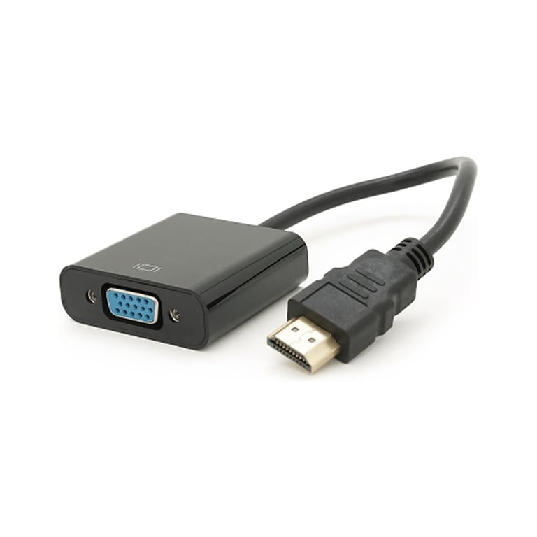 Перехідник HDMI M to VGA F 0.1m 4K/2K black Voltronic (YT-C-HDMI(M)/VGA(F)-B) - фото 3