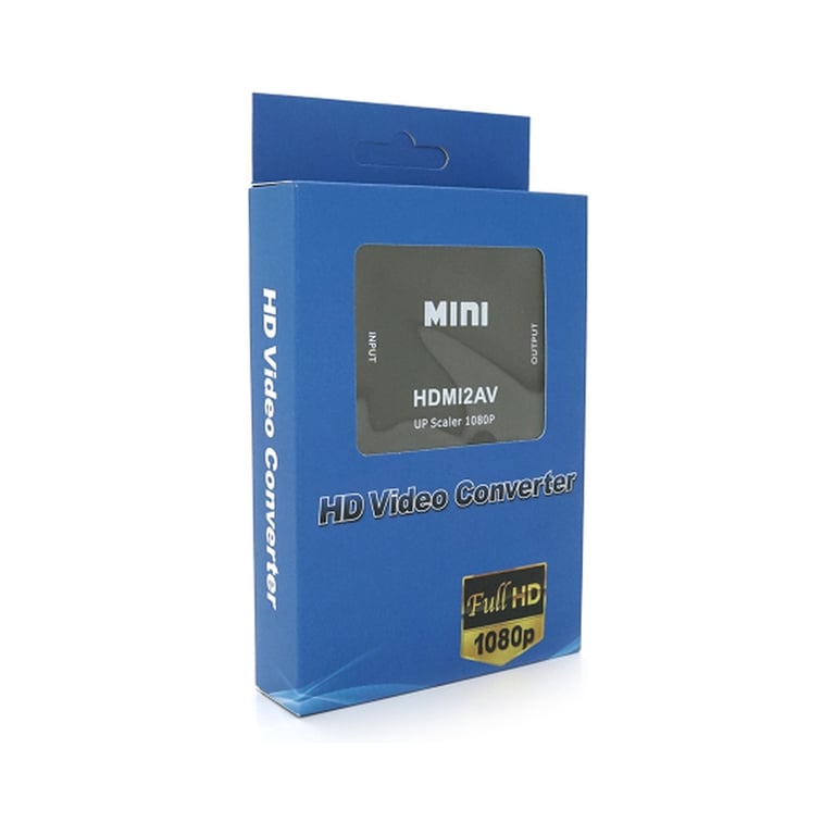 Перехідник HDMI F to 3xRCA F AV 720P/1080P black Voltronic (YT-CM-HDMI/AV-B) - фото 5